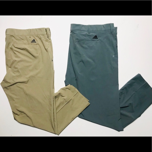 adidas flat front golf pants